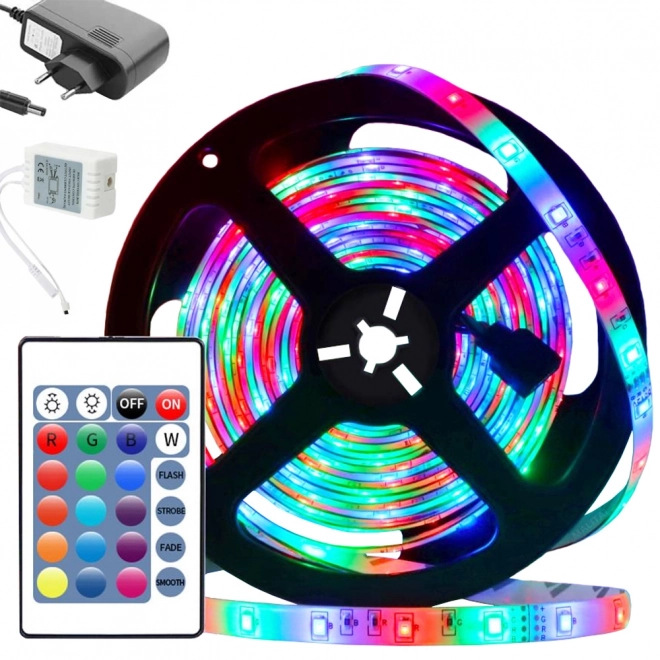 Ruban LED étanche RGB 4,5 m avec télécommande