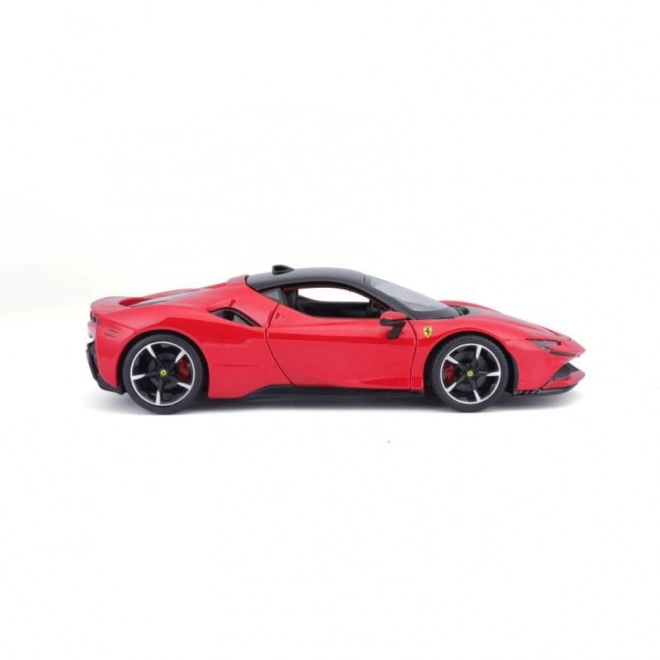 Bburago 1:24 Ferrari Top SF90 Stradale Rouge
