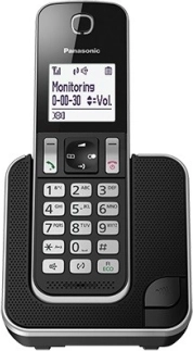 Téléphone sans fil Panasonic KX-TGD310 noir