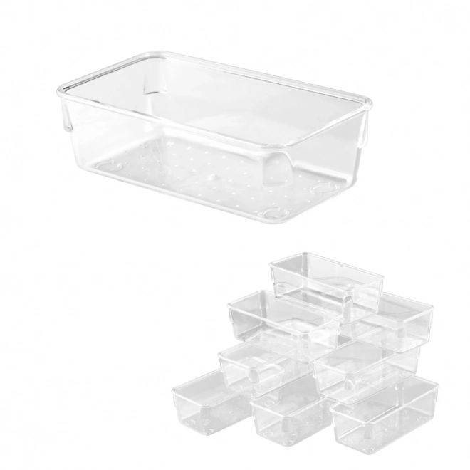 Organisateur acrylique pour bureau, ensemble de 25 él.