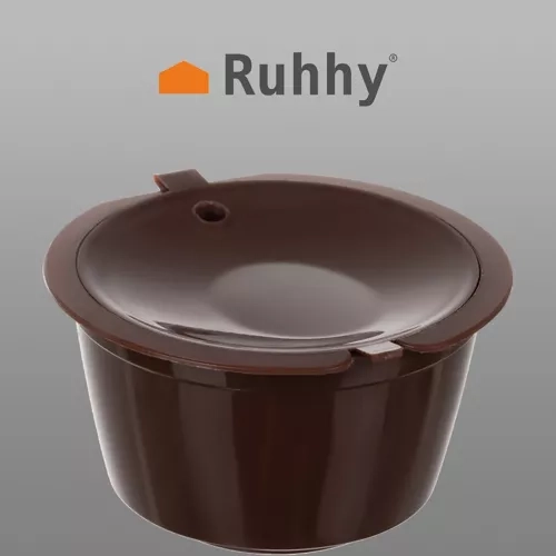 Capsules de café réutilisables - 6 pièces. Ruhhy 23028