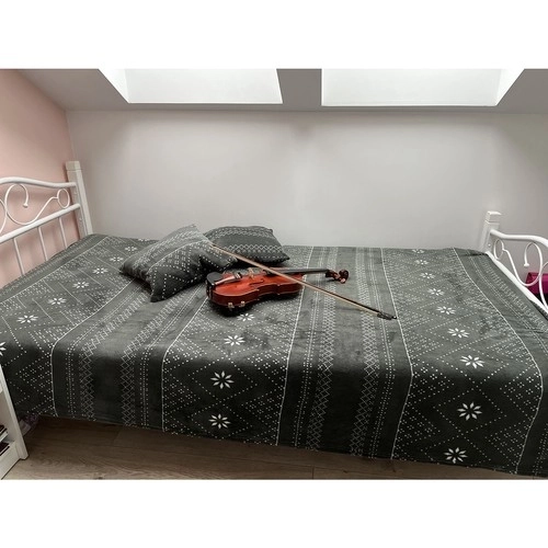 Couverture 1,6x2m + 2x taie d'oreiller Ruhhy 22598