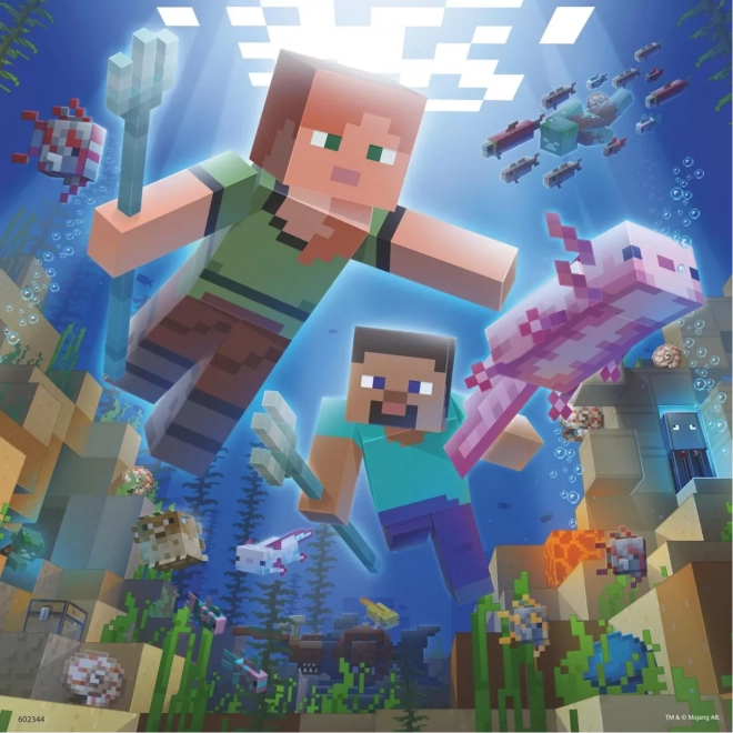Minecraft Biomes 3x49 pièces
