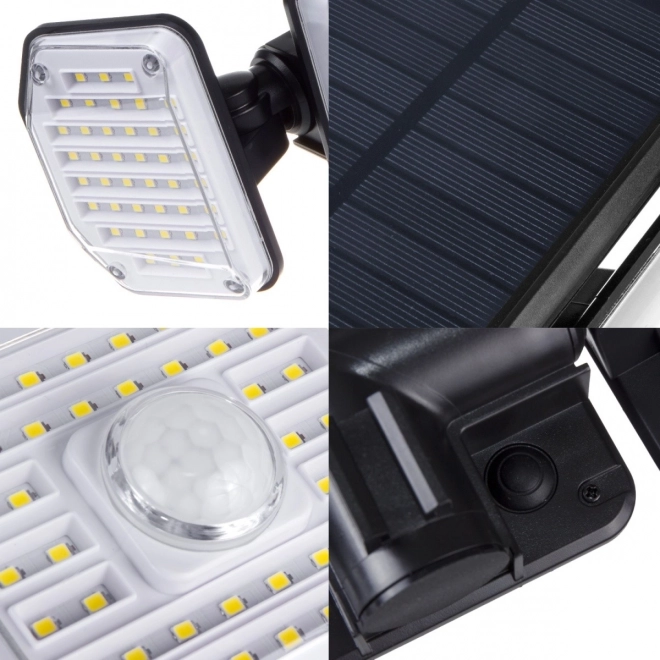Éclairage LED solaire avec capteur de mouvement