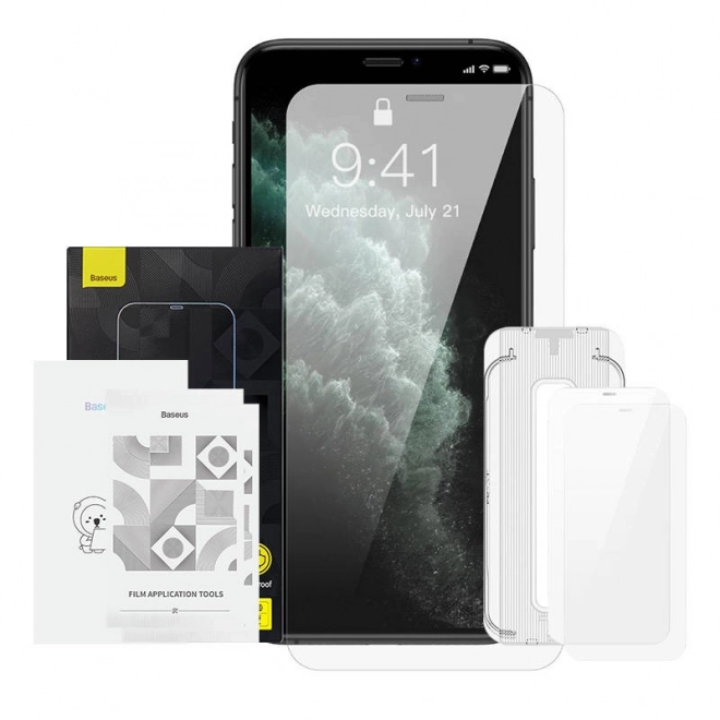 Baseus Crystal verre trempé 0,3 mm pour iPhone X/XS