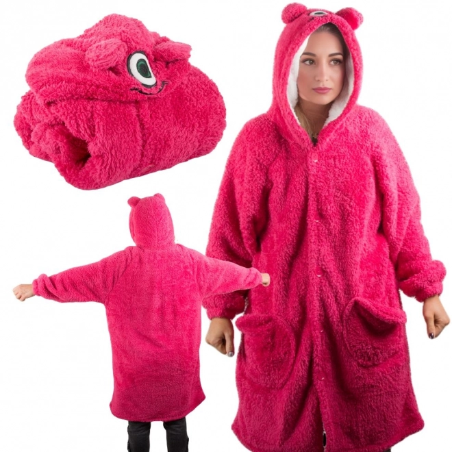 Couverture à capuche oversize chauffante