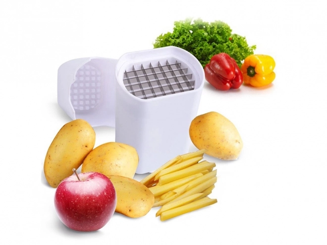 Coupe-frites et légumes