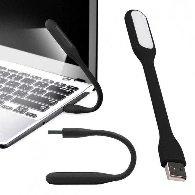 Lampe USB flexible en silicone pour ordinateur portable