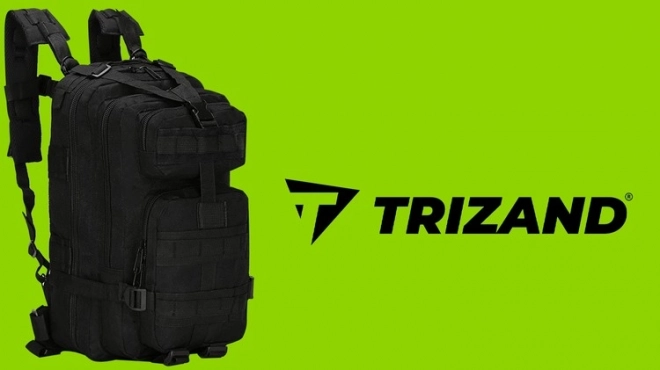 Grand sac à dos militaire noir XL