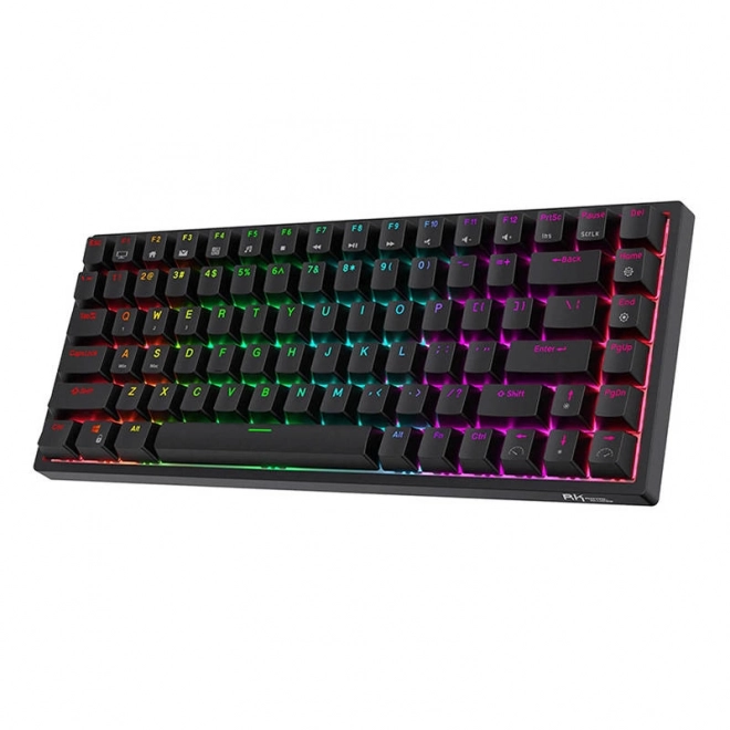 Clavier mécanique sans fil Royal Kludge RK84 avec rétroéclairage RGB et commutateurs rouges
