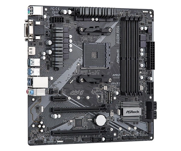 ASRock B450M Pro4 R2.0 AM4 uATX carte mère