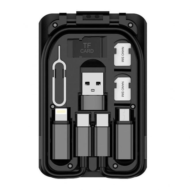 Boîte multifonction pour téléphones, câbles type Budi 6