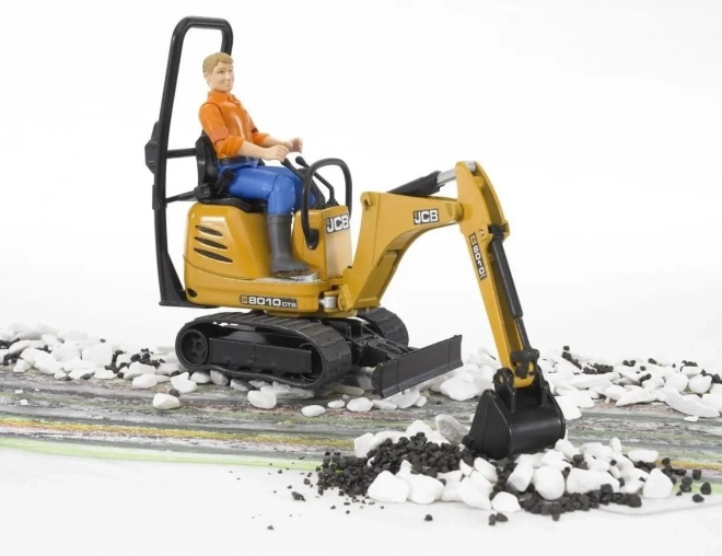 Bruder BWORLD Micro-pelle JCB avec figurine