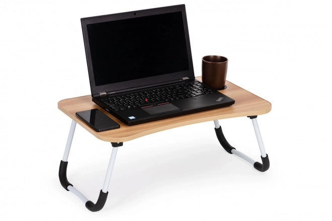 Support pour ordinateur portable pour table de lit 60x40cm - bois