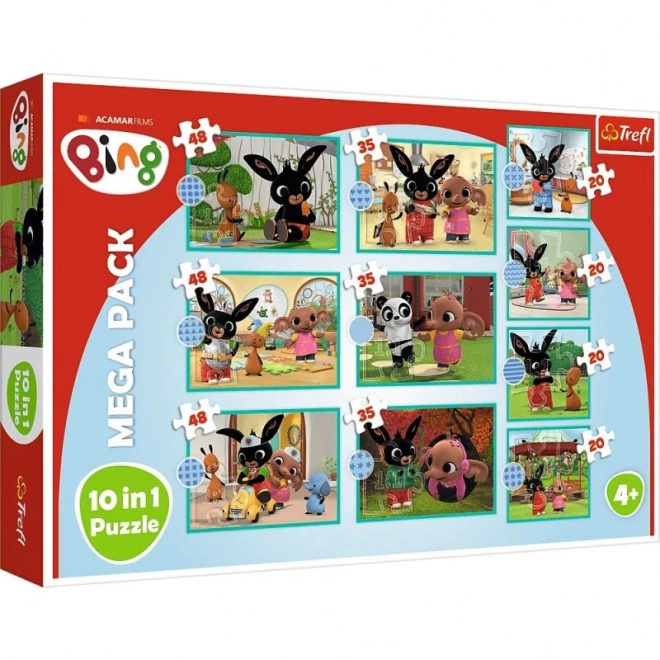 Mega Ensemble de Puzzles Bing 10v1