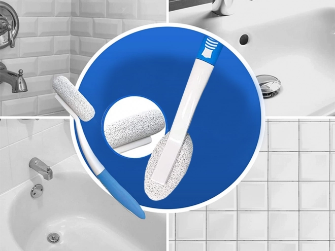 Brosse de salle de bain avec pierre ponce