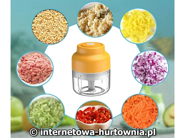 Hachoir électrique à ail et légumes