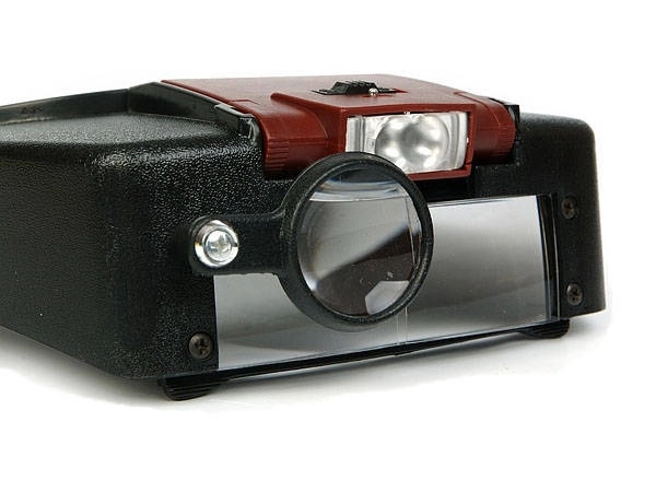 Loupe frontale professionnelle avec éclairage LED