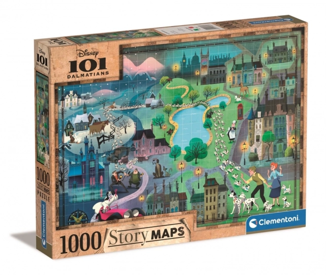 Cartes d'Histoire Puzzle : 101 dalmatiens