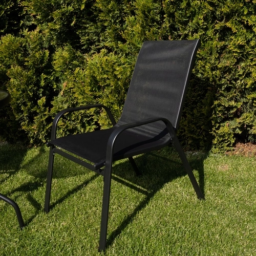 Chaises de jardin en métal - ensemble de 2 pcs