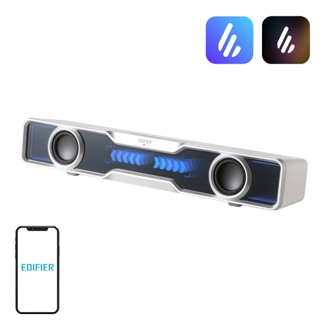 Edifier QS30 haut-parleur portable blanc
