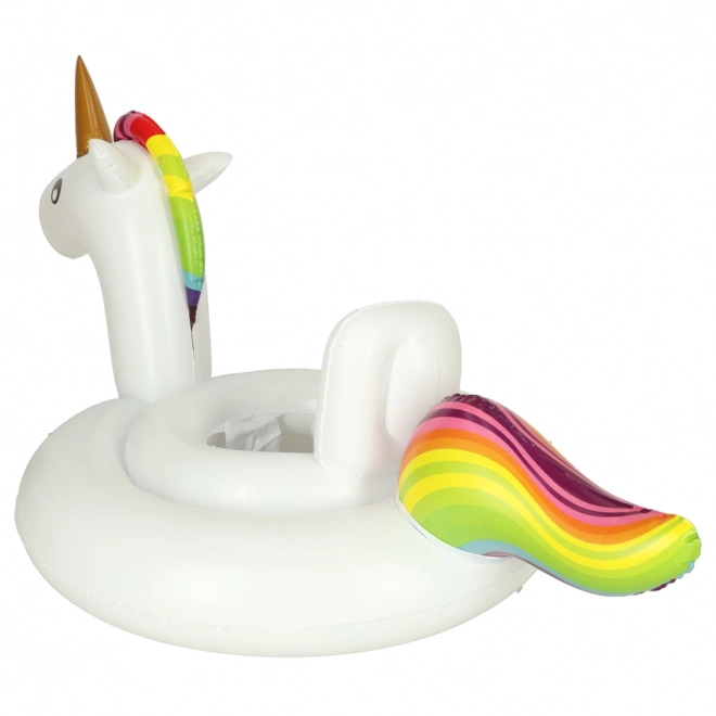 Bouée gonflable enfant avec licorne et siège 70 cm