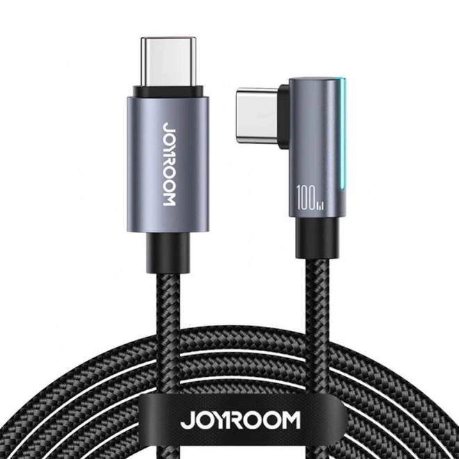 Câble S-CC100A17 100W USB C vers USB C Angle Joyroom / 100W / 1,2 m (noir)