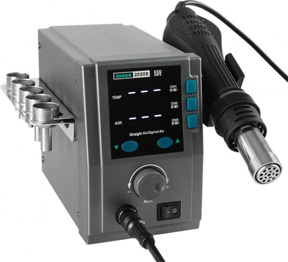 Changement rapide des buses