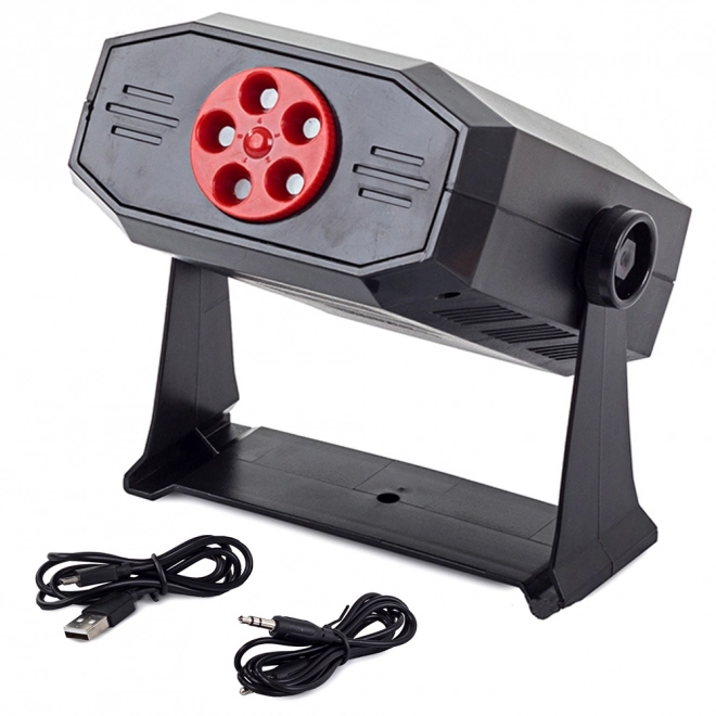 Projecteur laser avec haut-parleur