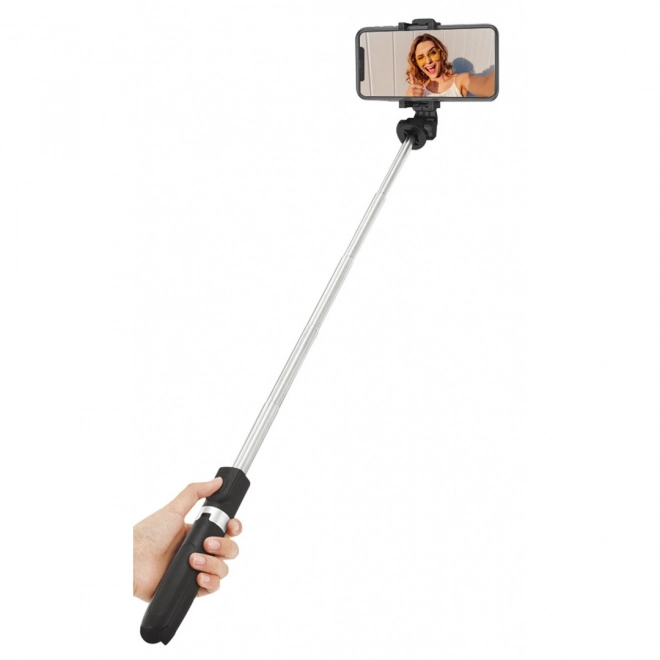 Perche à selfie et trépied de table 2 en 1 avec télécommande Bluetooth