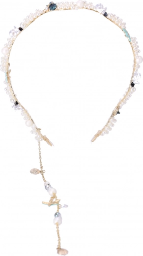 Élégance perlée délicate