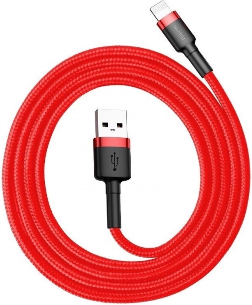 Baseus Cafule câble USB–Lightning 2 m, rouge