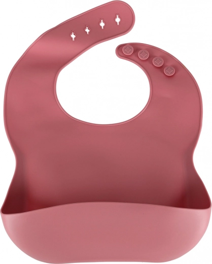 Bavoir en silicone avec poche profonde