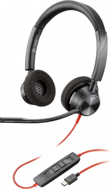 Casque stéréo Poly Blackwire 3320 USB-C/A