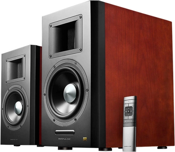 Haut-parleurs 2.0 Airpulse A300 cerisier