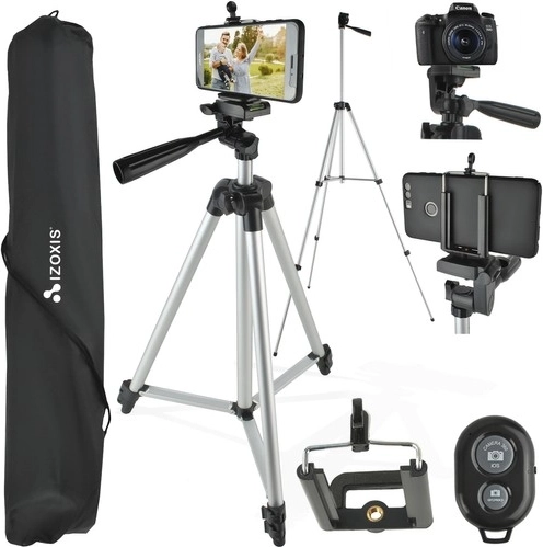 Trépied pour téléphone, appareil photo et caméra