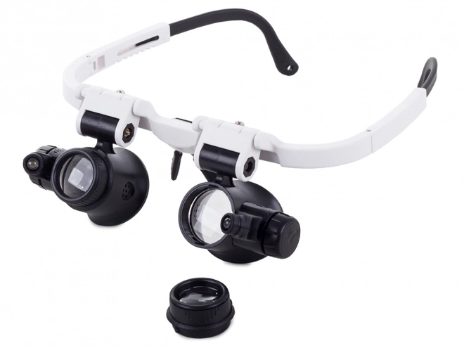 Loupe horlogère professionnelle avec éclairage LED