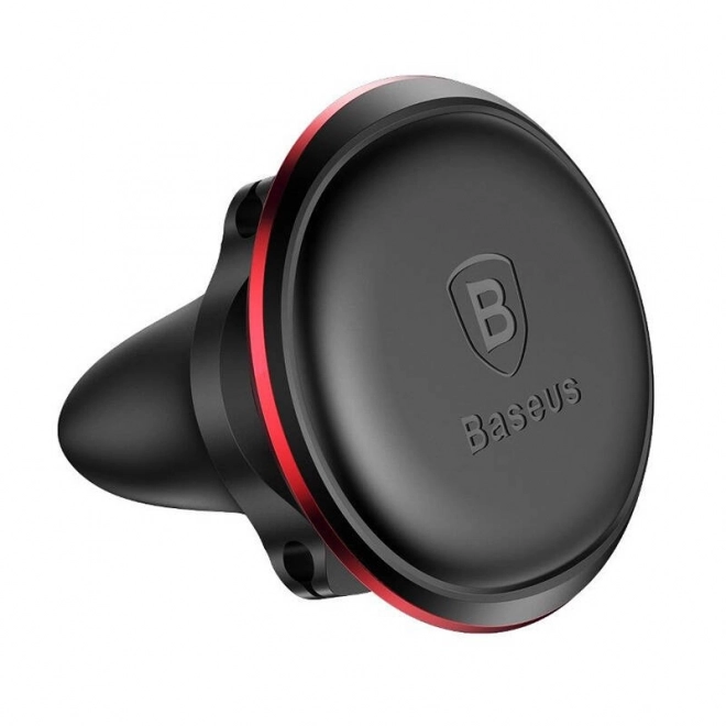 Support magnétique pour voiture pour grille Baseus rouge-noir
