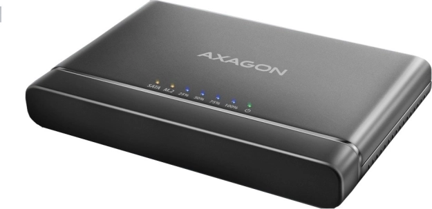 Adaptateur USB‑C 10Gbps pour NVMe M.2 et SSD/HDD 2,5/3,5" avec clonage hors ligne CLONE MASTER 2
