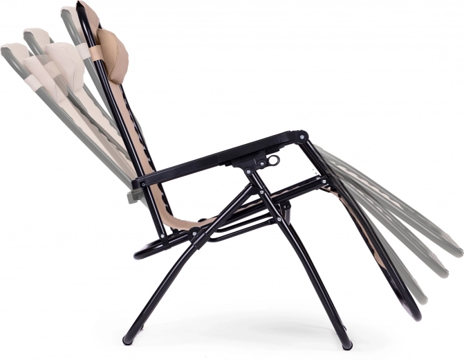 Inclinaison fluide et verrous sous les accoudoirs