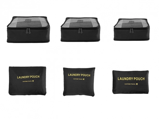 Organisateurs de voyage en filet pour bagage x6