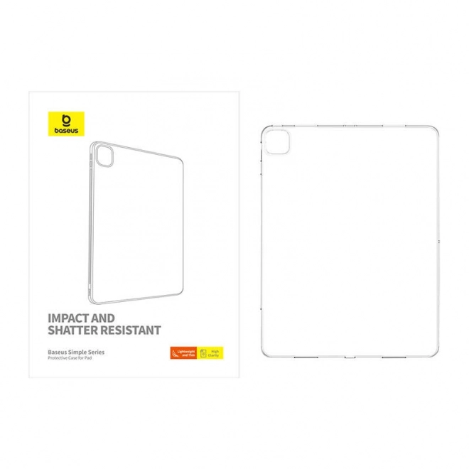 Étui de protection Baseus Simple pour iPad Air4/Air5 10,9"/iPad Pro 11" (transparent)