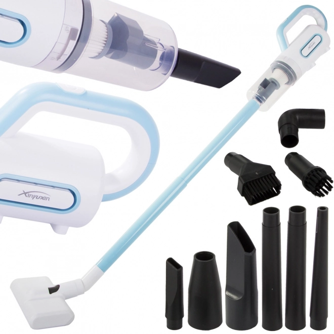 Aspirateur à main sans sac avec puissance de 800W et 6 accessoires