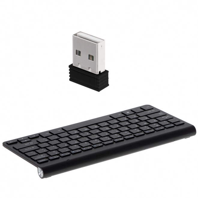 Clavier sans fil pour Smart TV noir