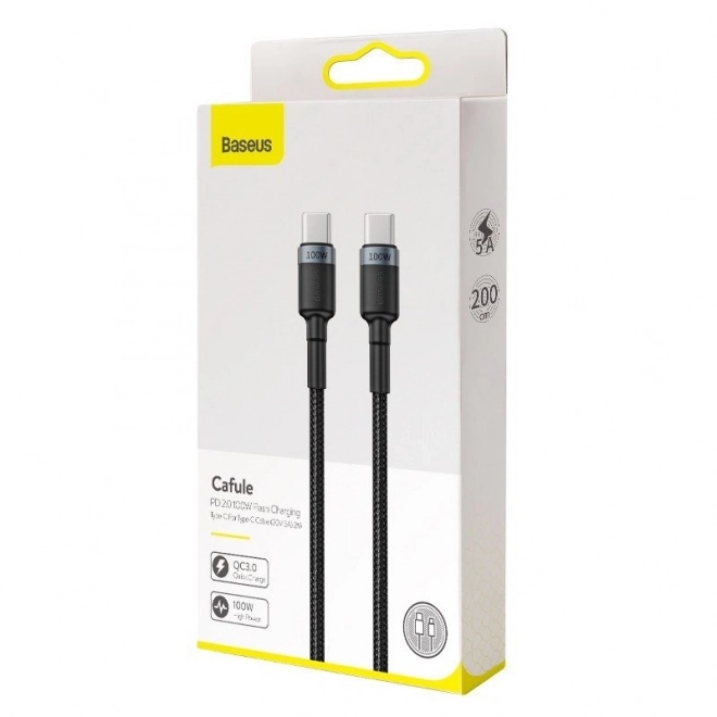 Baseus Cafule USB-C câble avec charge rapide 100W