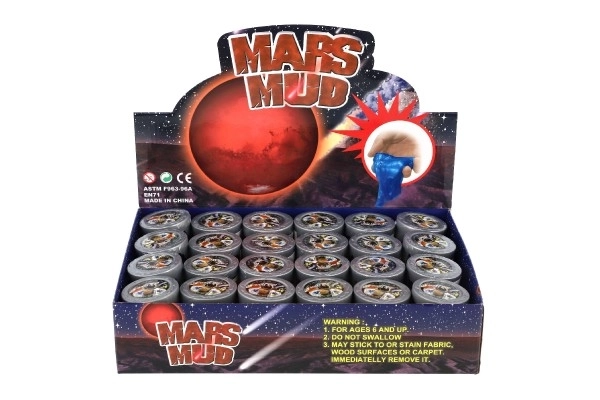 Sliz - matière 80g Mars 6x5cm mix de types