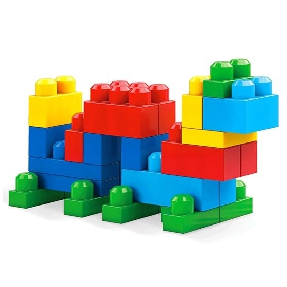 Mega Bloks Premiers Constructeurs Blocs dans un sac plastique 60 pcs