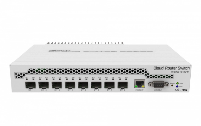 Switch réseau MikroTik CRS309-1G-8S+IN