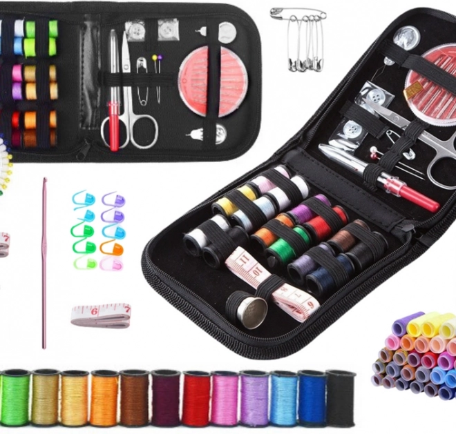 Mini kit de couture en étui, 29 pièces
