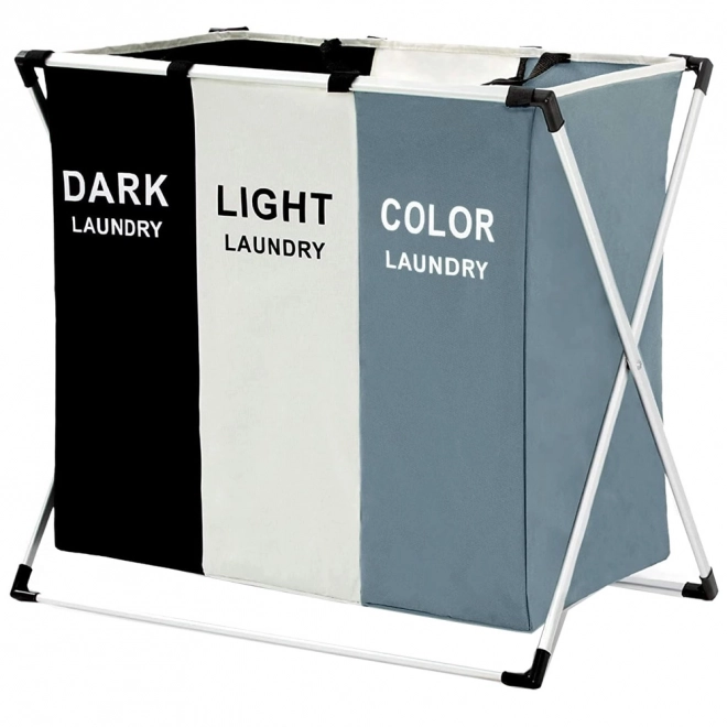 Organisateur pratique pour le linge avec séparation triple